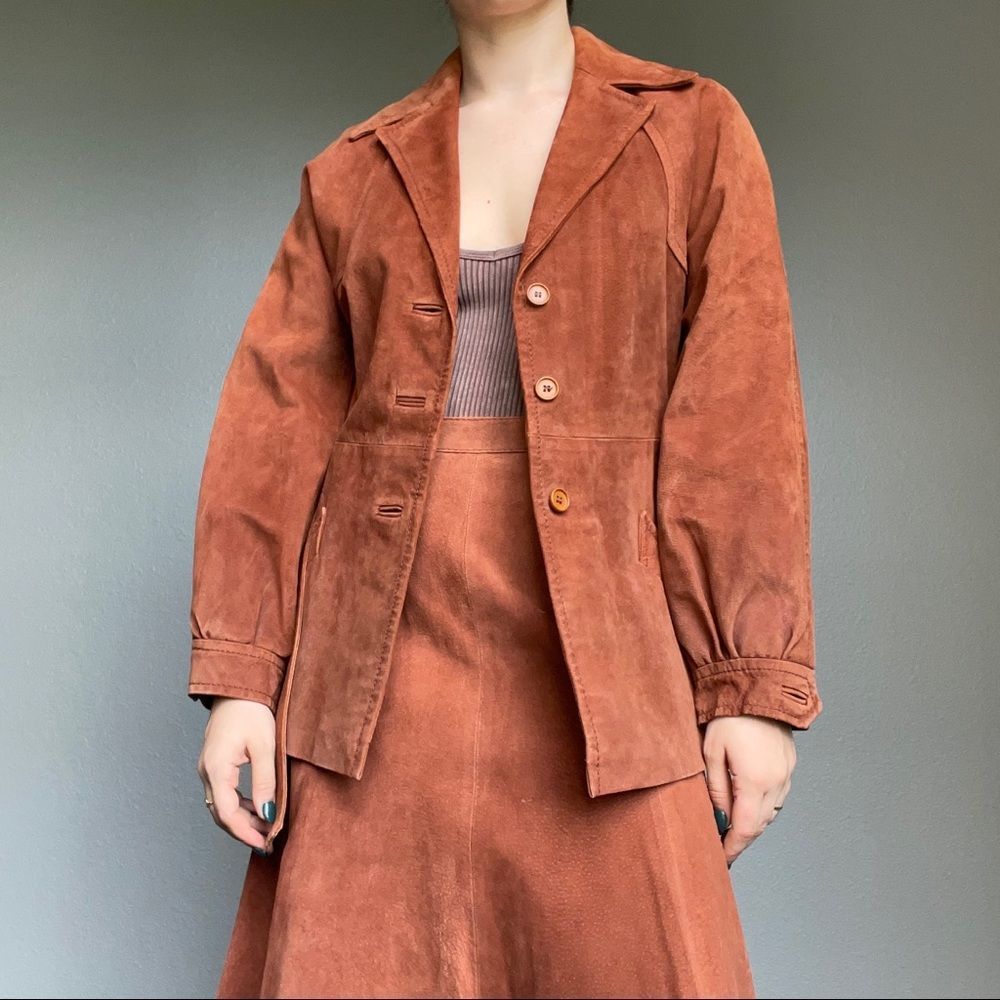 Neiman Marcus Brown Leather Jacket